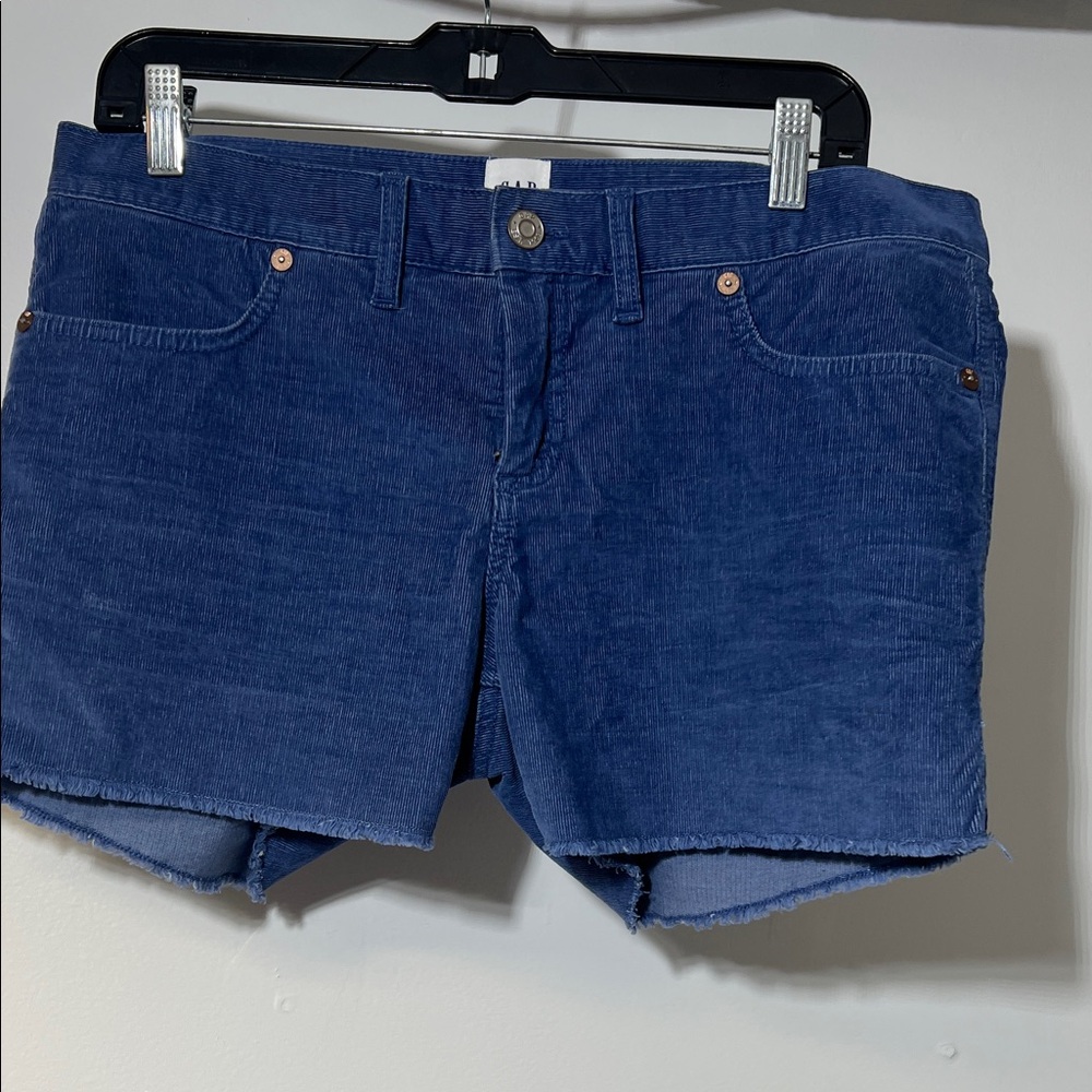 GAP Blue Women's Corduroy Shorts